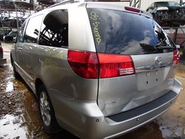 2005 TOYOTA SIENNA XLE SILVER 3.3L AT 2WD Z19533
